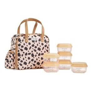 FIT & FRESH Wichita Lunch Kit Graphic Cheetah NWT